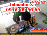 In nhanh giá rẻ PP cán format tại TPHCM